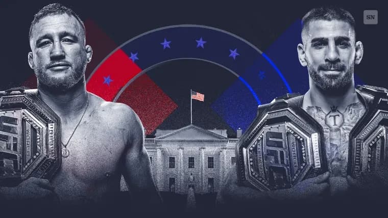 Who won UFC White House fights? Updated results for Topuria vs. Gaethje and full Freedom 250 card