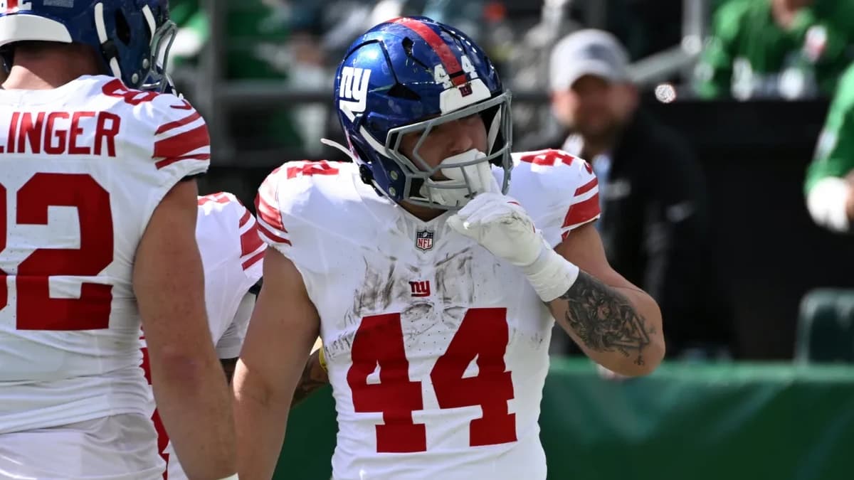 Why Cam Skattebo was penalized for trucking defender vs. Texans