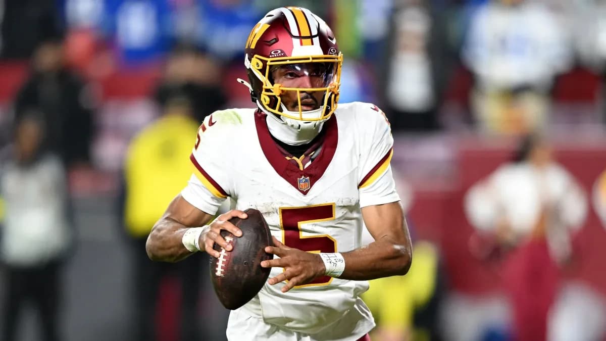 Why Commanders QB Jayden Daniels has a real chance to break 1,206-yard record in 2026