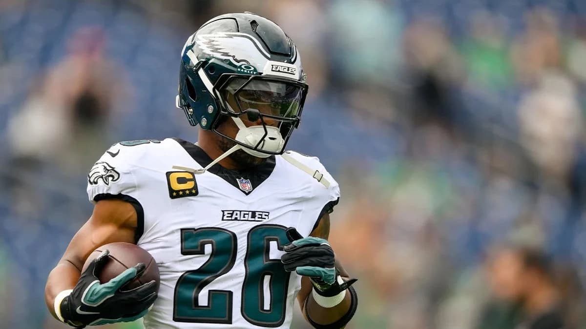 Why Eagles’ Saquon Barkley is looking forward to playing in Week 8 despite dwindling playoff odds