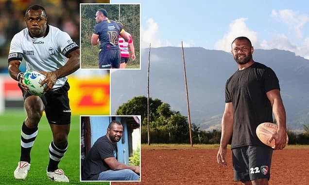 Why is a 59-cap Fiji star who went to three World Cups playing fifth-tier rugby in Wales? 'It's a lo