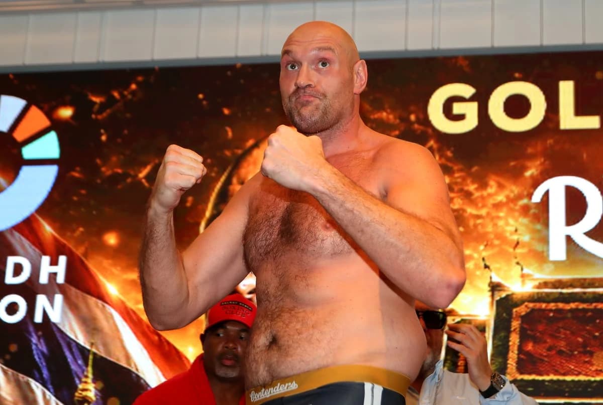 Why is Tyson Fury fighting in Thailand?