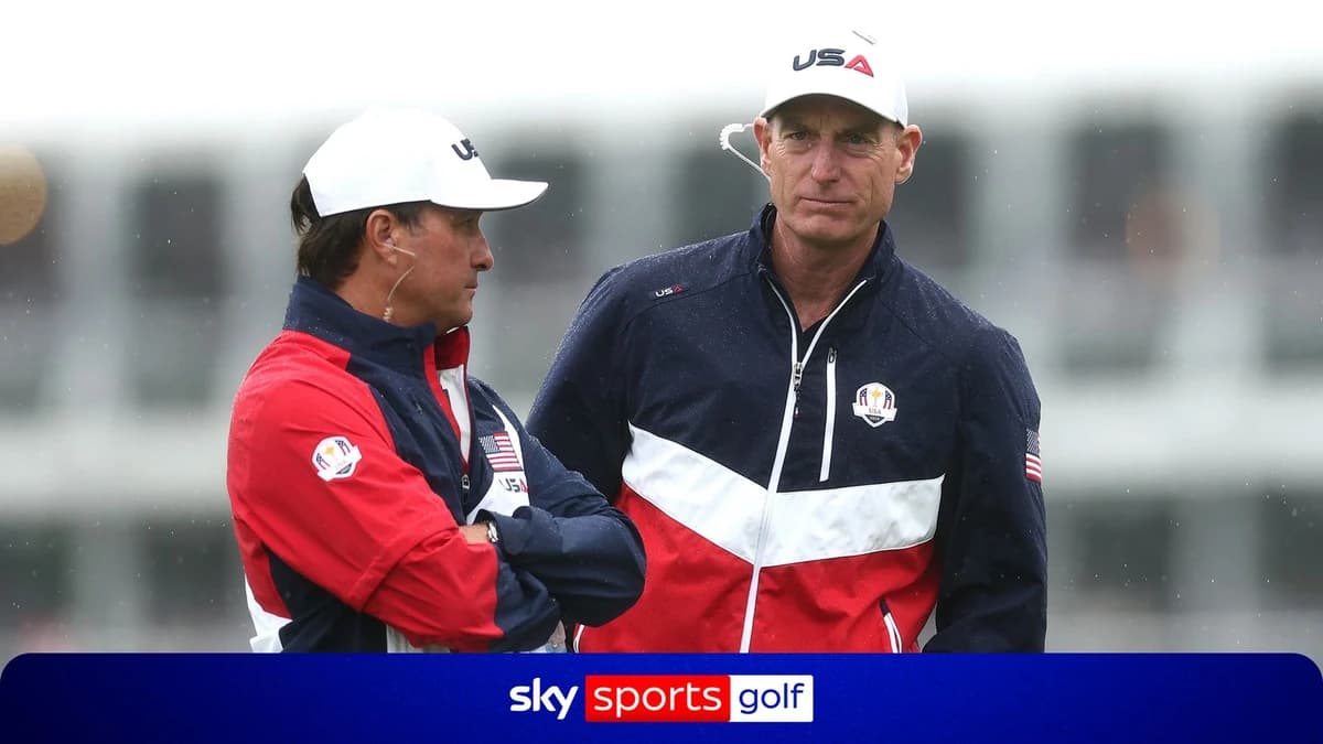 Why Jim Furyk is set to be named USA Ryder Cup captain