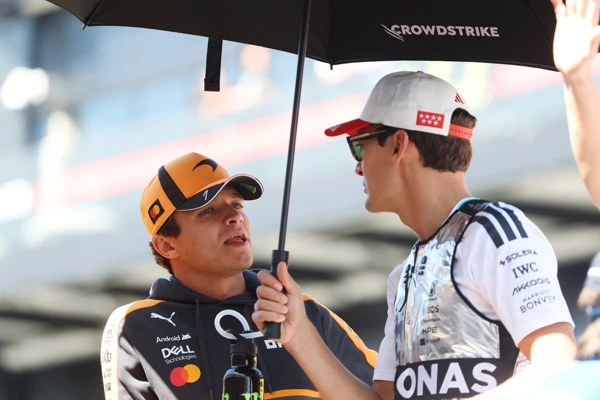 Why Norris doesn’t buy Russell’s driving style theory
