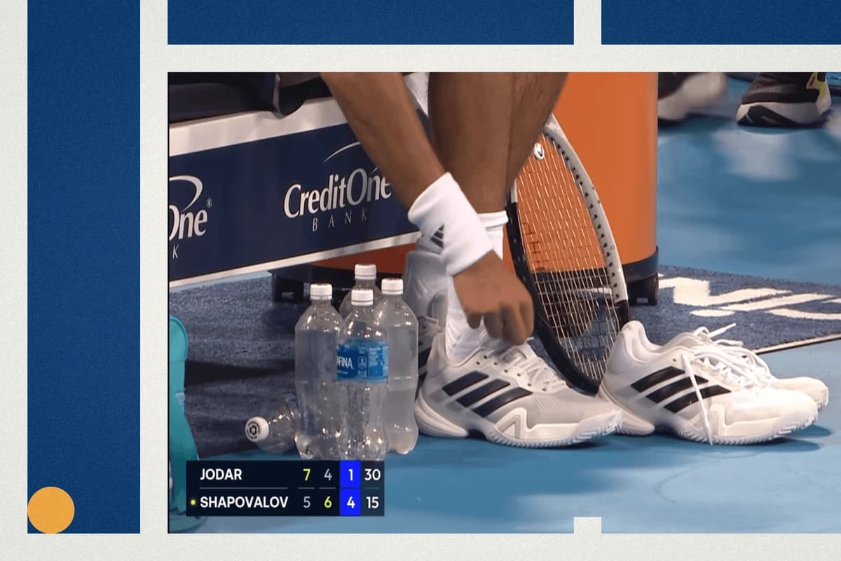 Why Rafael Jódar’s shoelaces are at the center of a debate over dark arts in tennis