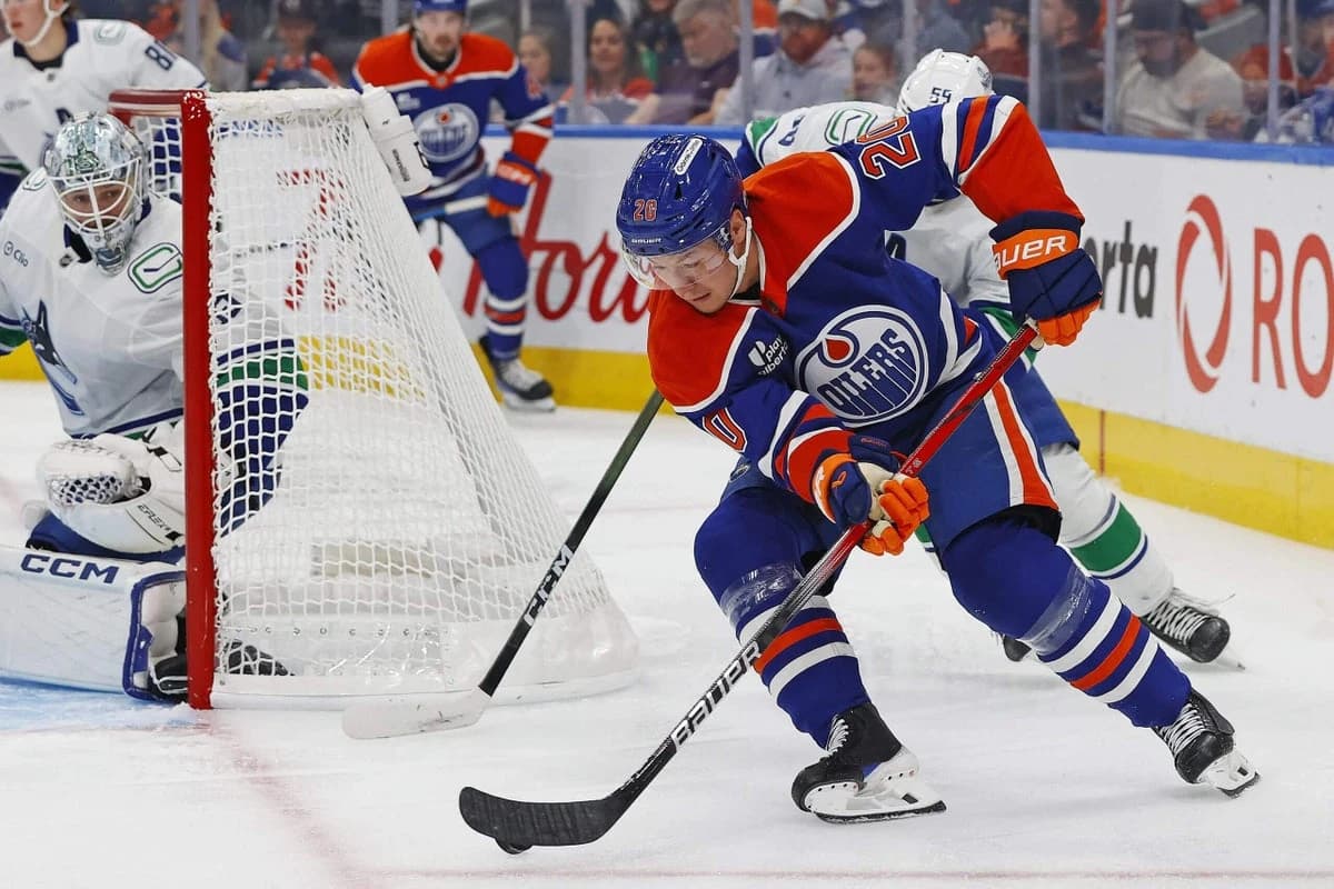 Why the Edmonton Oilers are on the hunt for a right-handed centre