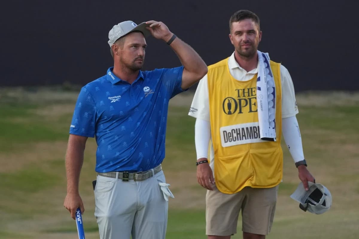 Why was Bryson DeChambeau given two-shot penalty at The Open? American ‘fired up’ after controversia