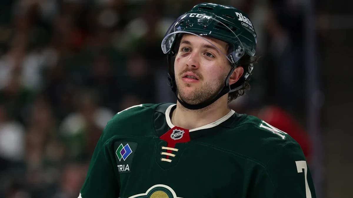 Wild's Brock Faber suffers skull fracture in scary NHL preseason injury
