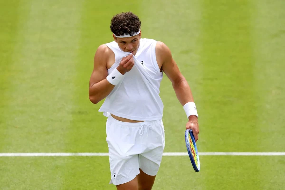 Wimbledon 2026: Ben Shelton, top-ranked American in tournament, falls in first round to Finnish qual