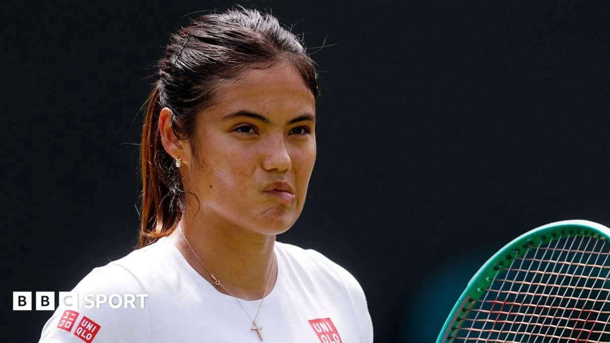 Wimbledon 2026: Emma Raducanu cuts short her practice at the All England Club