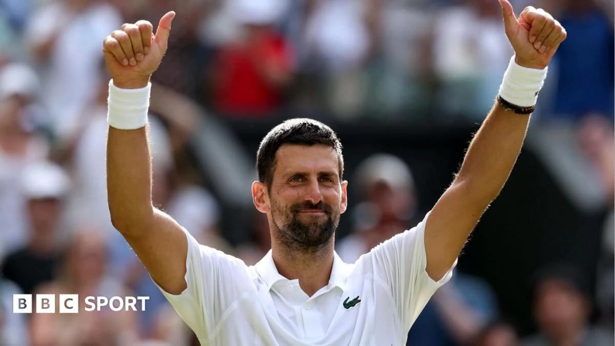Wimbledon 2026 results: Novak Djokovic beats Roman Safiullin to break Roger Federer's match-wins rec