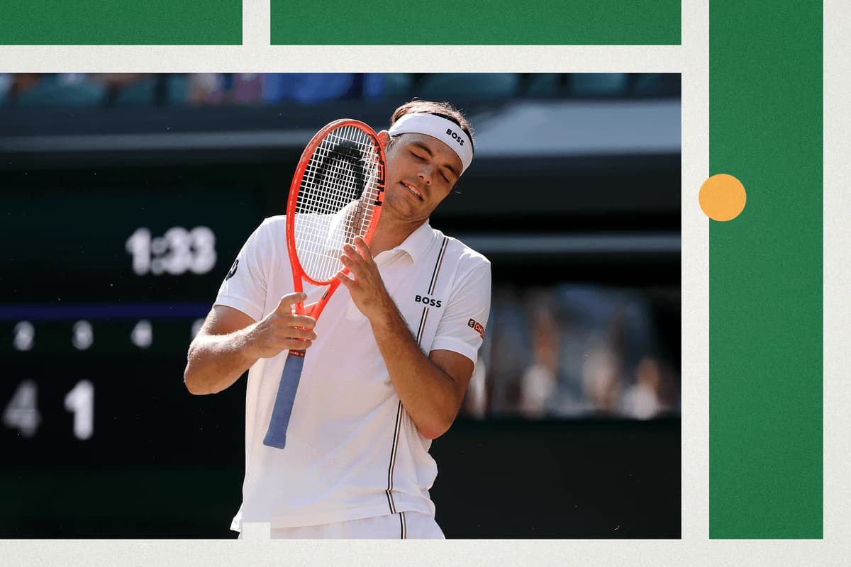 Wimbledon quarterfinal recap: A snapped streak ends in heartache for Taylor Fritz
