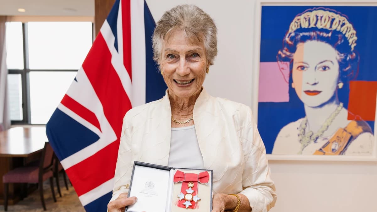 Wimbledon queen Virginia Wade receives British honor for services to tennis, charity