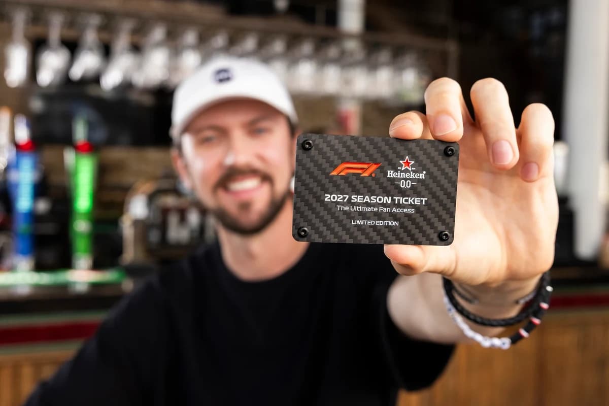Win the world's only F1® 2027 Season Ticket with Heineken®