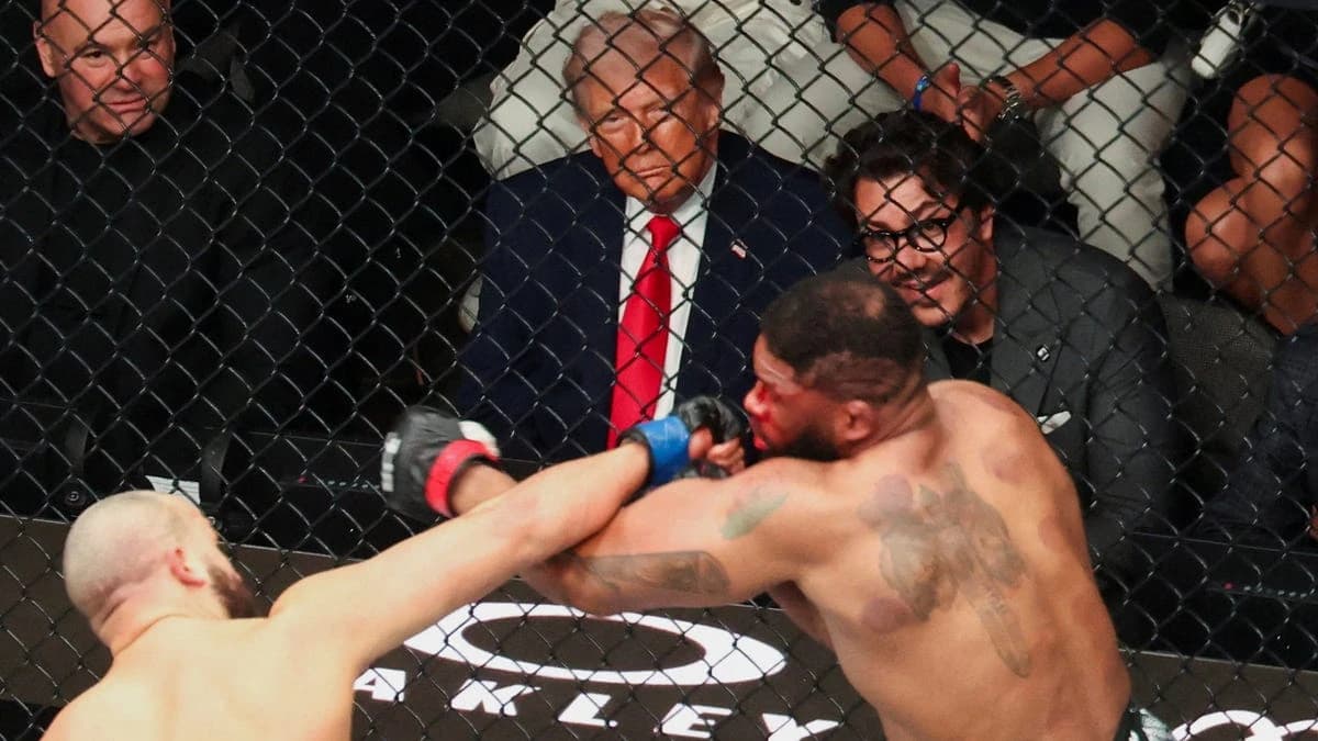 ‘Winning at all costs:’ Trump wraps himself in UFC’s bareknuckle image