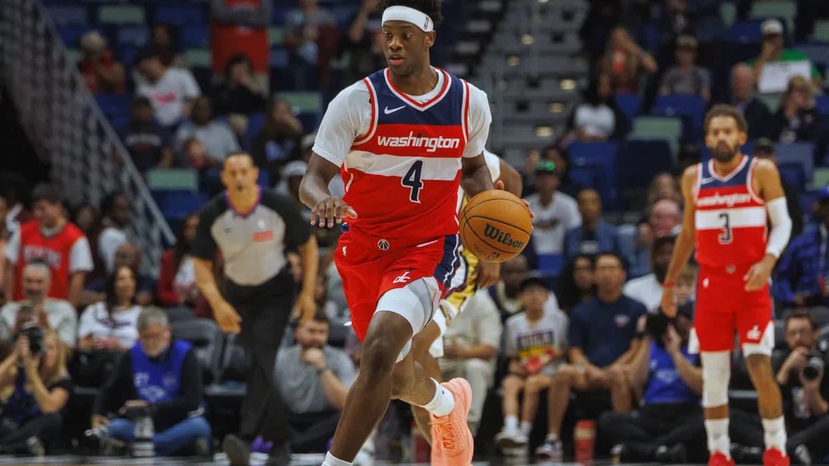 Wizards rule out AJ Dybantsa for fourth-straight match