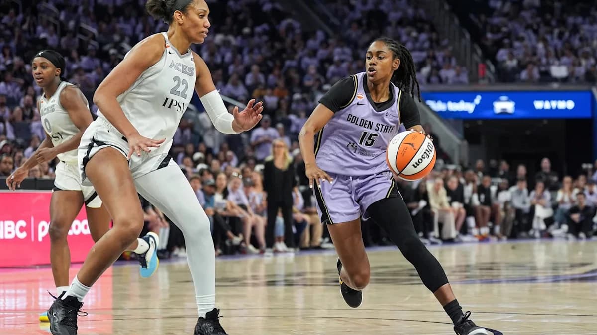 WNBA playoffs, Aces-Valkyries score: A'ja Wilson, short-handed Aces aim to even series in Game 2