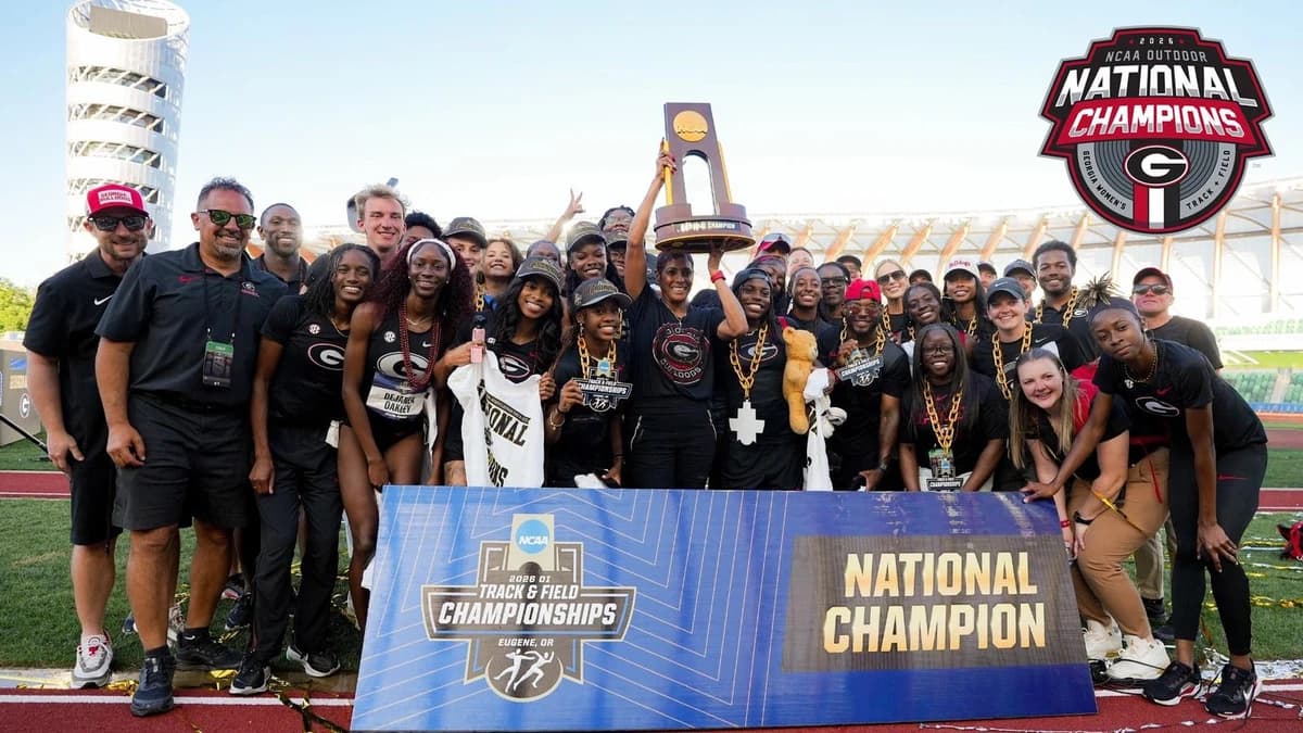 Women T&F Repeat As National Champions At NCAA Outdoors