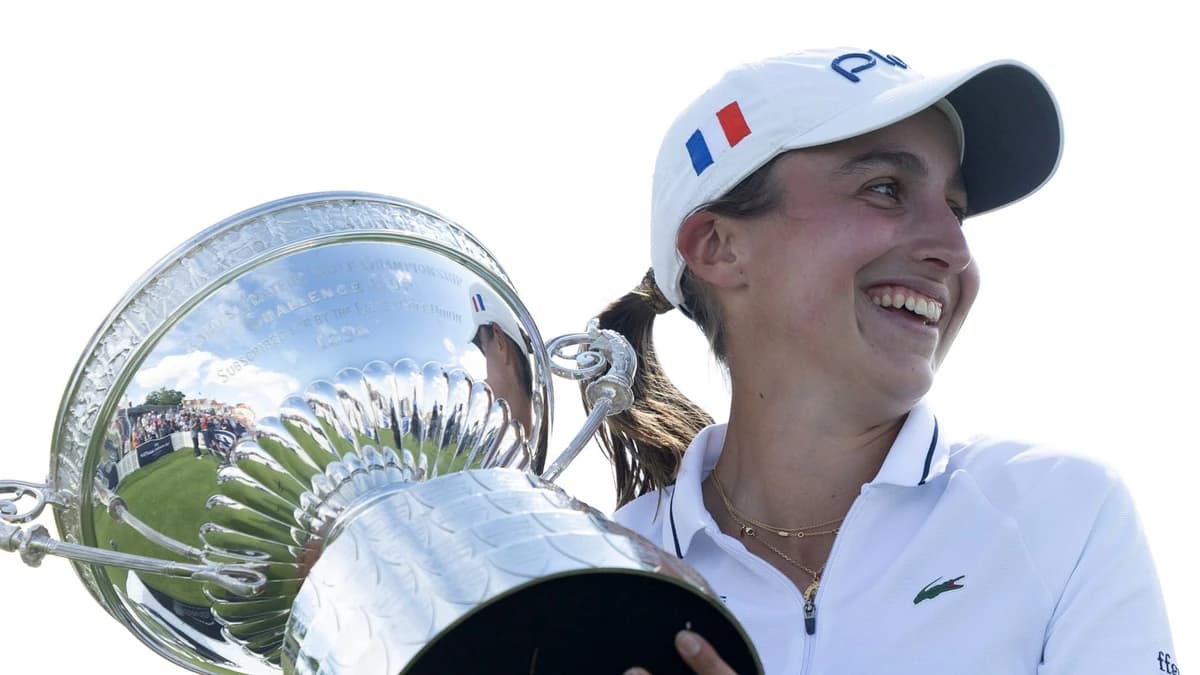 Women's Amateur Championship: Valentine Delon secures big major invites with career-changing win ove