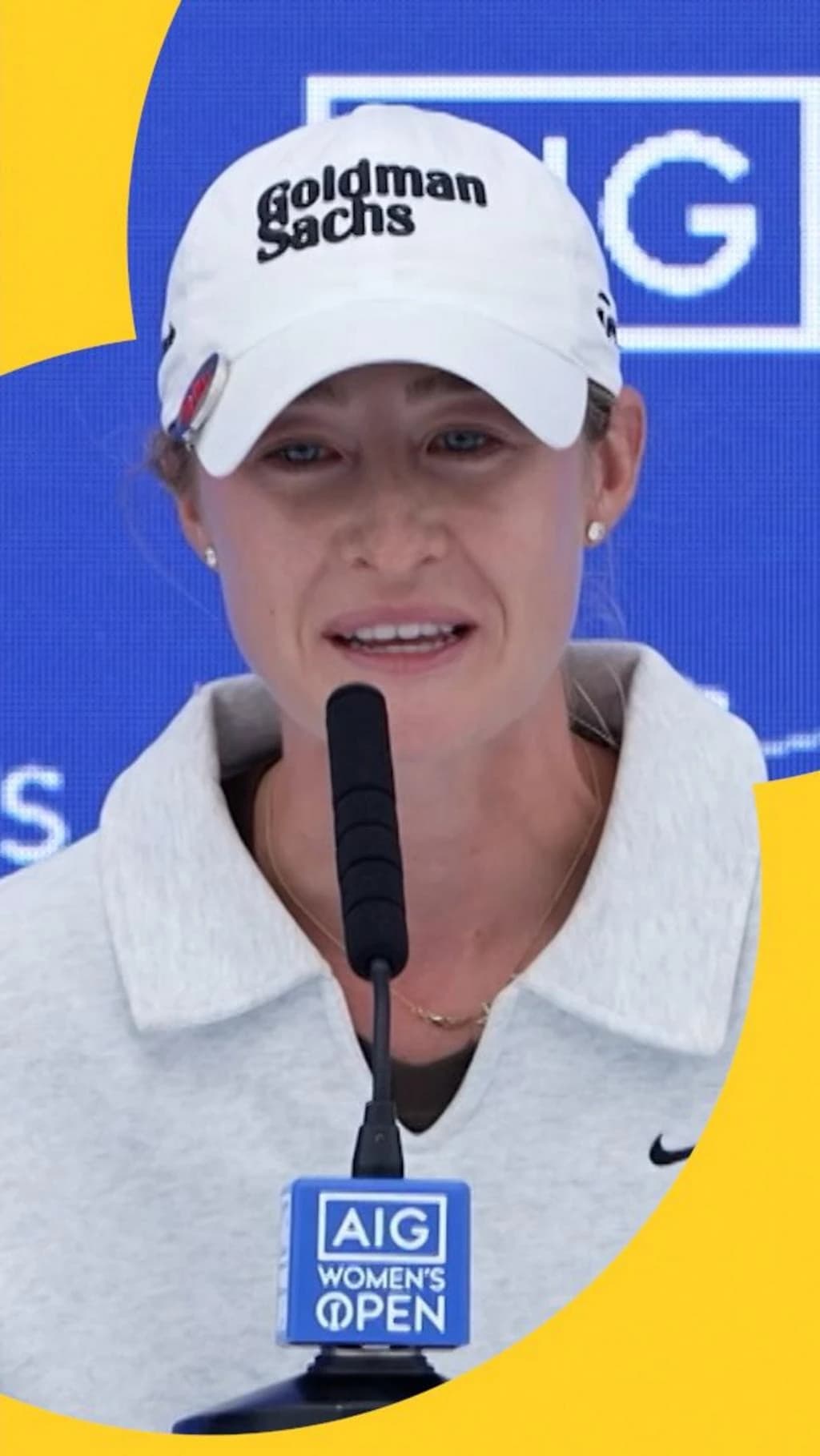 Women's Open: Nelly Korda on being flag bearer for women's golf