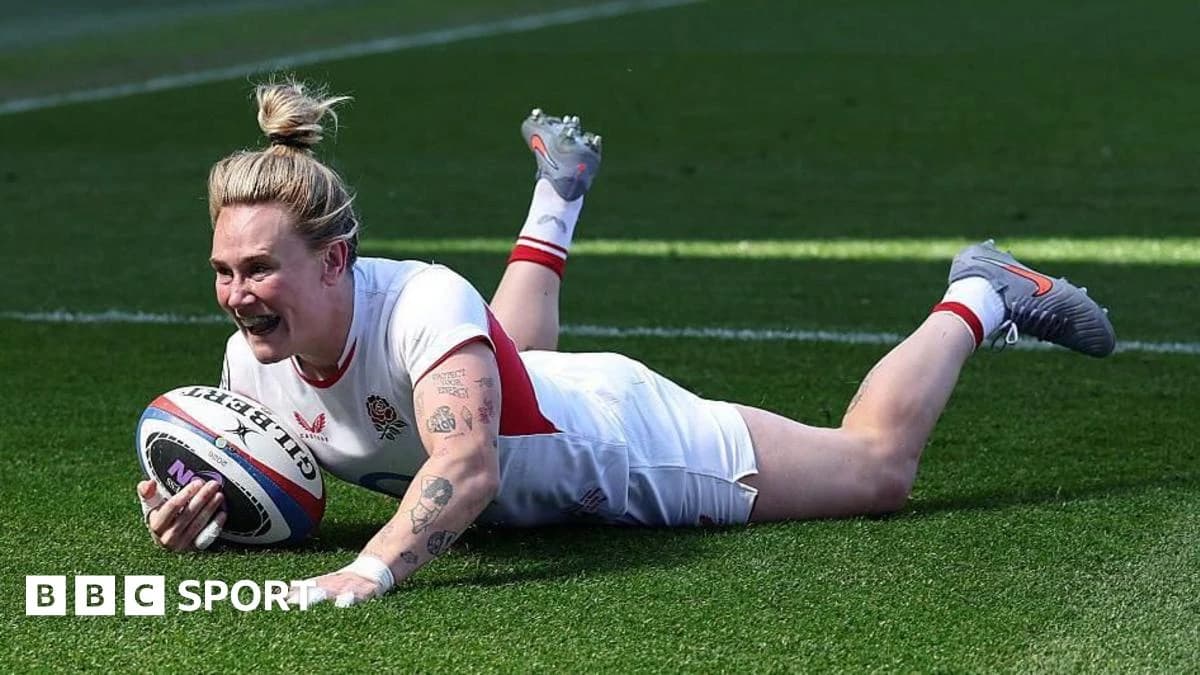 Women's Six Nations: Ten-try England cruise to 62-24 victory over Wales