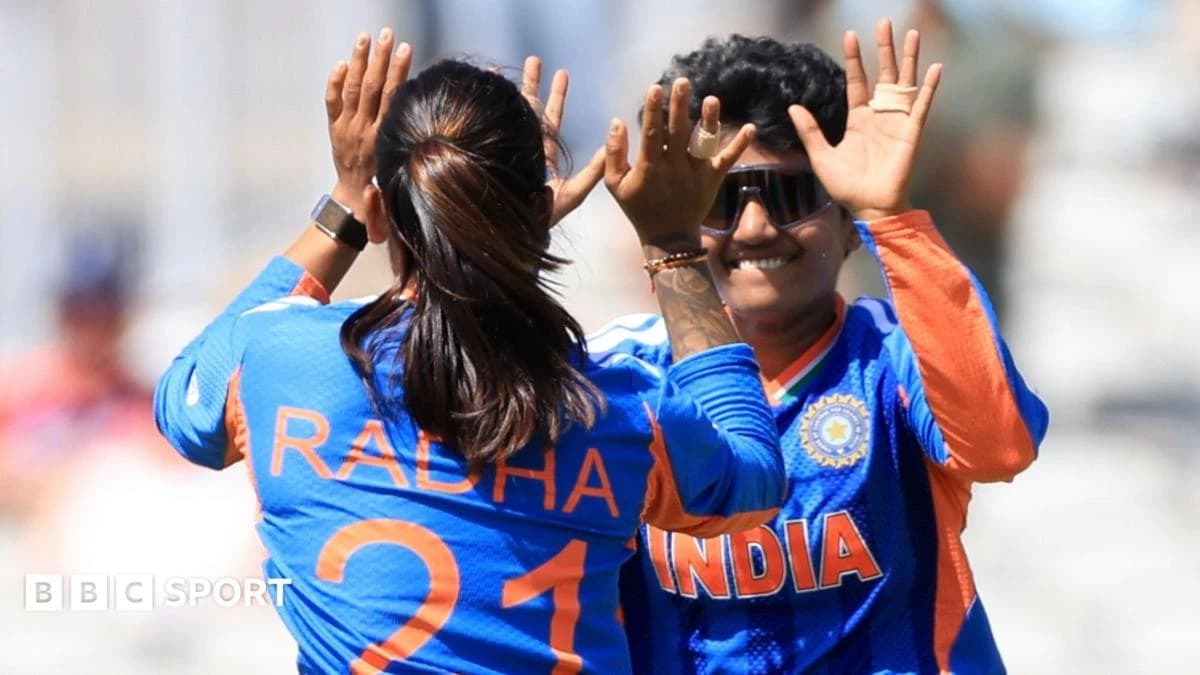 Women's T20 World Cup: Shafali Verma hits 53 as India beat Bangladesh to boost semi-final hopes