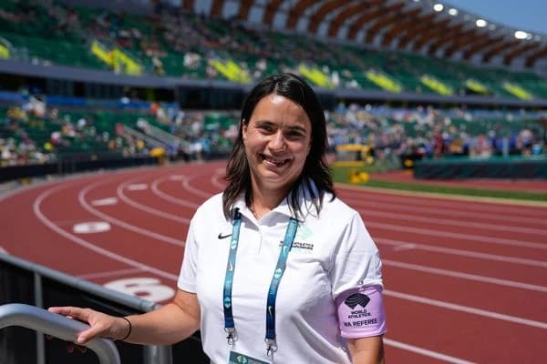 World Athletics referee and race walking judge Costin's steps to success