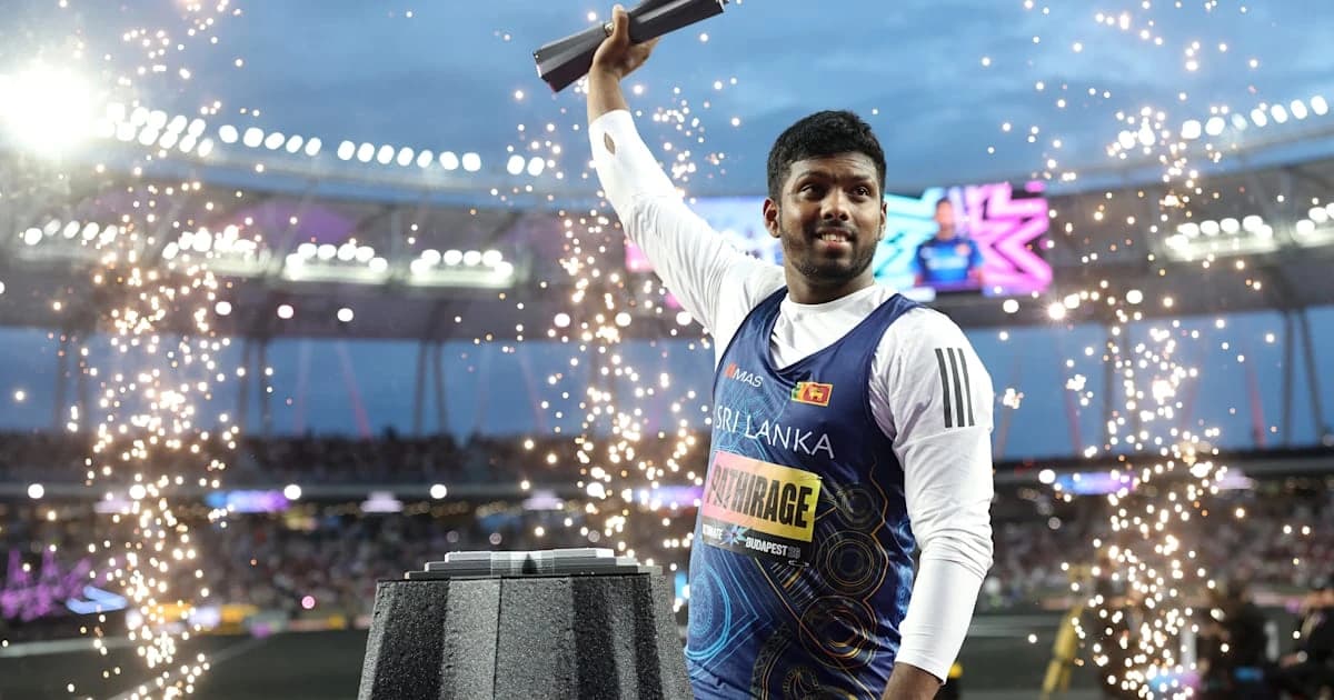 World Athletics Ultimate Championship 2026: Rumesh Tharanga wins javelin title with 91.09m throw