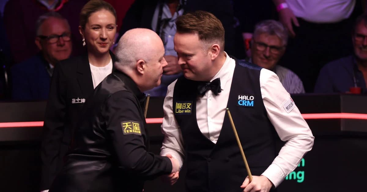 World Championship LIVE - Higgins and Murphy resume battle