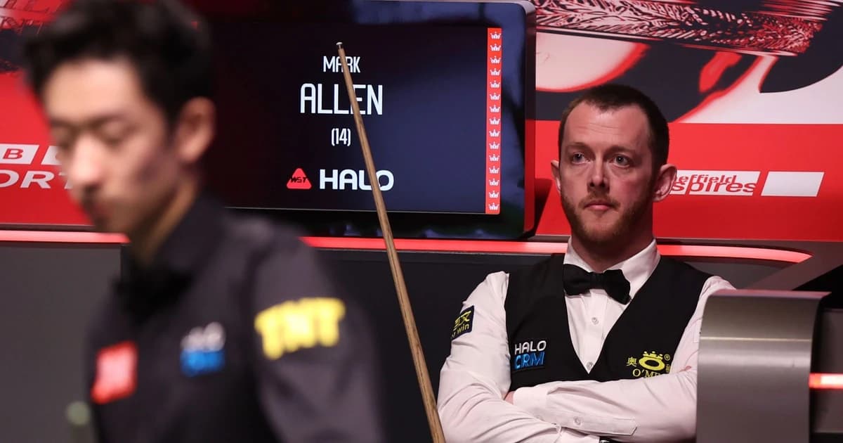 World Championship LIVE - Wu edges ahead of Allen in tense battle
