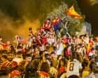 World Cup 2026: Spain’s champions head home to Madrid welcome after beating Argentina – live