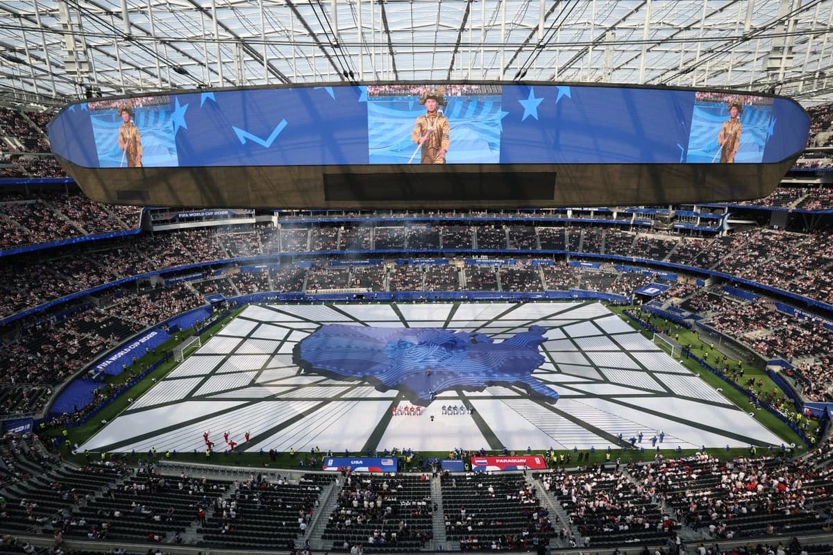 World Cup 2026 USA opening ceremony LIVE: Thousands of empty seats as Katy Perry and Future perform
