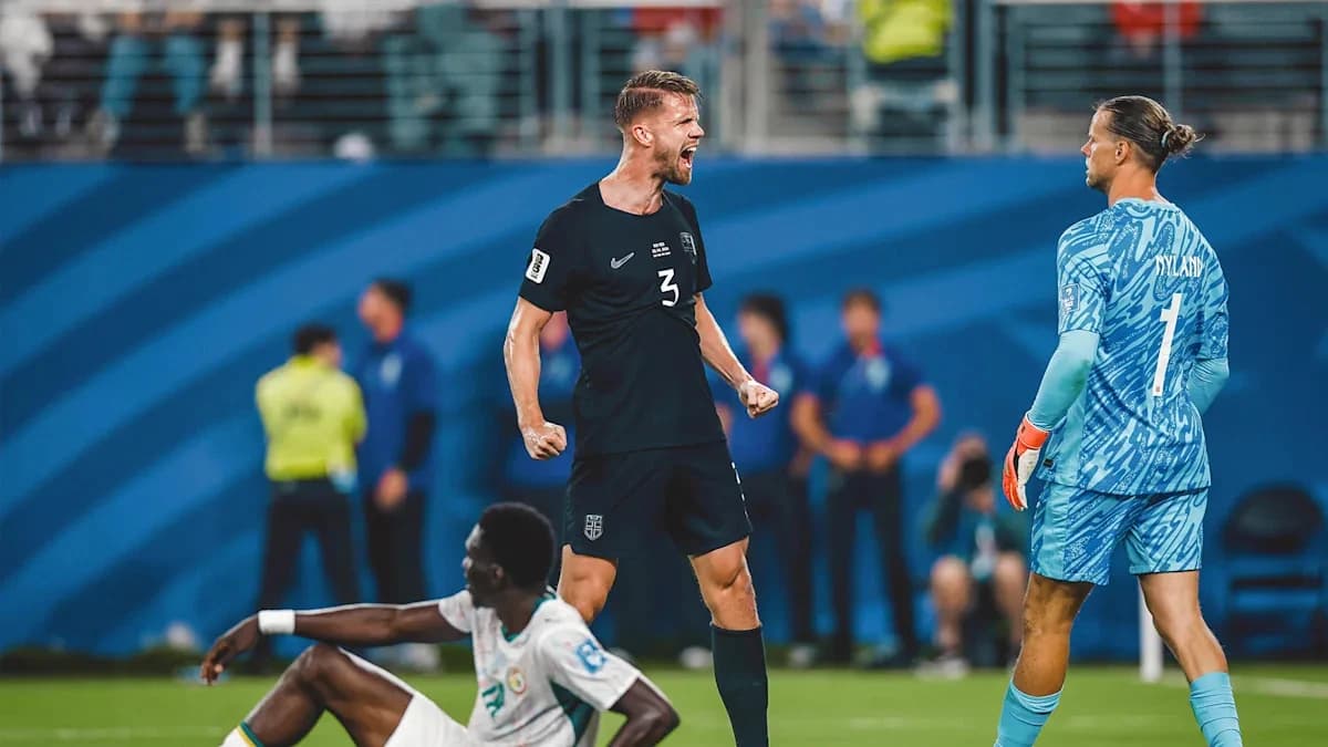 World Cup: Ajer’s Norway seal knockout place with Senegal victory