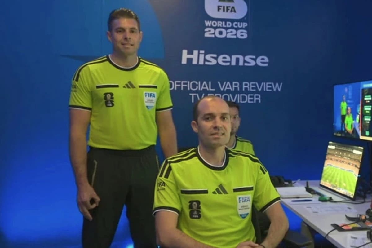 World Cup referee backed by representative body after controversial hand gesture