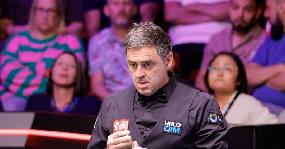 World Seniors Championship LIVE - Comments and updates as Ronnie O'Sullivan faces Joe Perry in Cruci