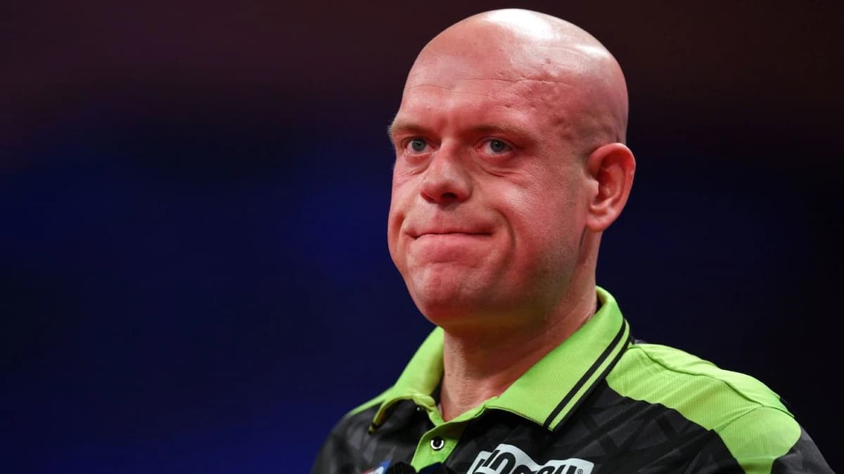World Series darts: Champ MVG crashes out in R1