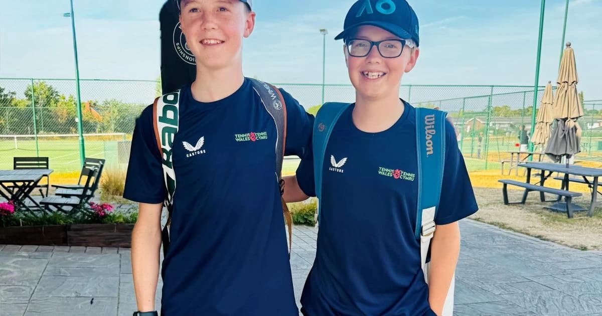 Wrexham brothers set for Wimbledon glory as pair qualify for national finals
