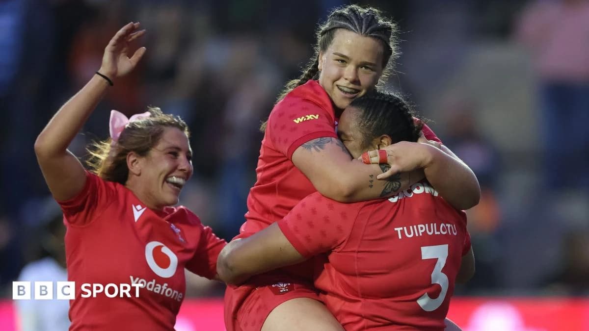 WXV Global Series: Inspired Wales stun South Africa in eight-try demolition