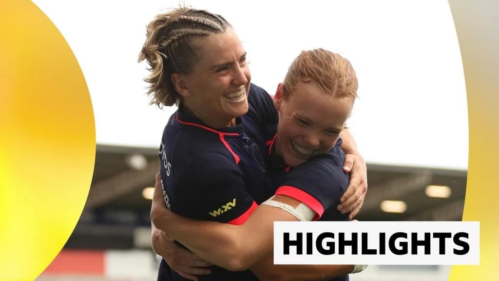 WXV Rugby Highlights: England 48-15 Australia