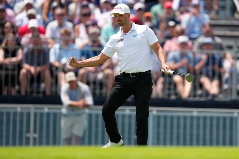 Wyndham Clark builds 4-shot lead at US Open with lowest 36-hole score at Shinnecock