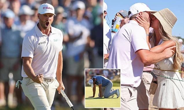 Wyndham Clark withstands brutal crowd and final day struggles to cling on and win his second US Open