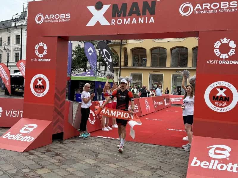 X-Man România: Câștigătorul triatlonului Half Distance IronMan este Andrei Vrabii (GALERIE FOTO)