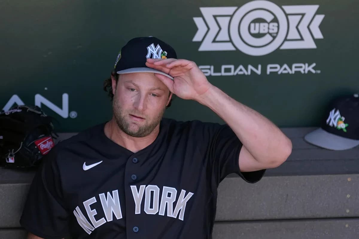 Yankees may pitch Gerrit Cole vs. Rays for season debut instead of scheduling last rehab start