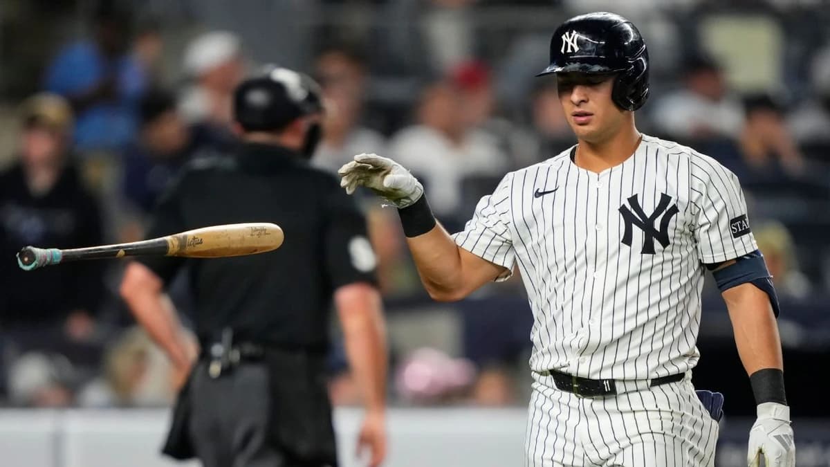 Yankees option Volpe after rehab window closes