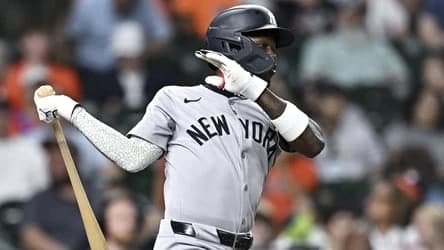Yankees slug four HRs, extend winning streak to seven games with 12-4 win over Astros