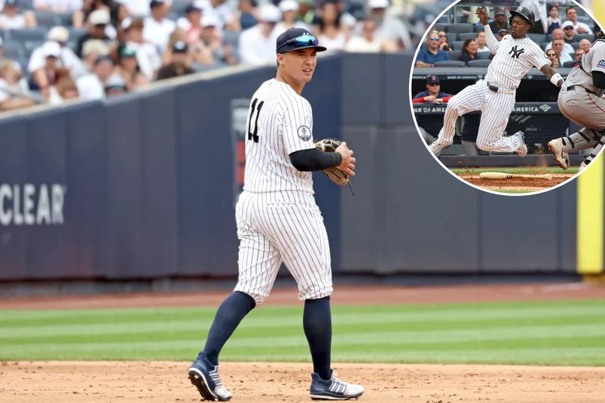 Yankees summon Anthony Volpe from Triple-A as infield question emerges after Jazz Chisholm Jr. injur