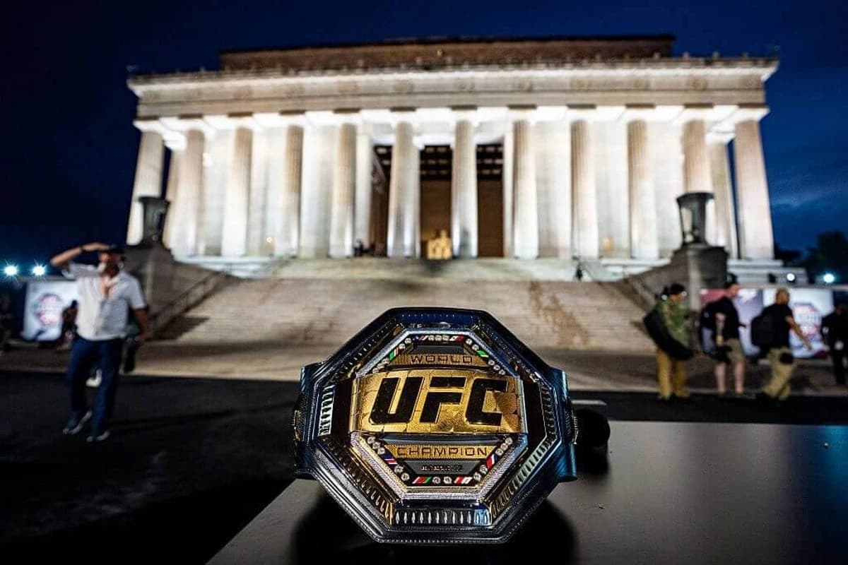 Yes, UFC is having fights at the White House. We realize this spawns many questions