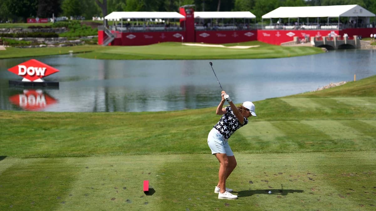 Yin, Inkster Begin Dow Championship with 1-Under 69 in Foursomes Play