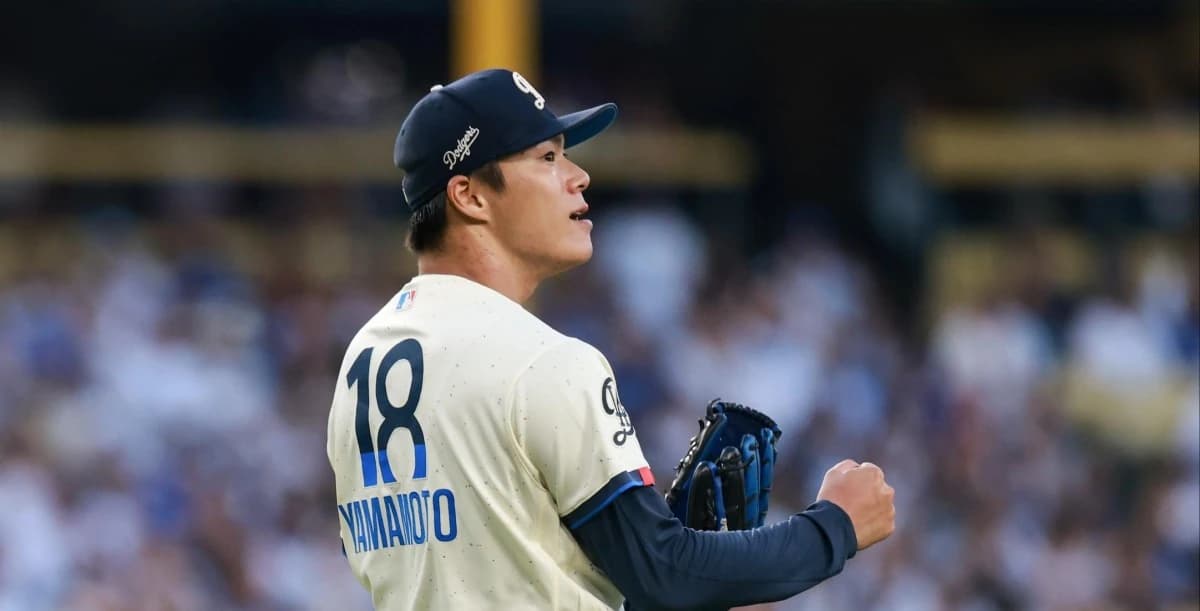 Yoshinobu Yamamoto goes deep, Dodgers can’t support him