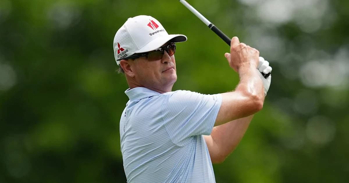 Zach Johnson takes four-shot lead into Sunday at Kaulig Companies Championship